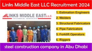 Links Middle East LLC Recruitment 2024