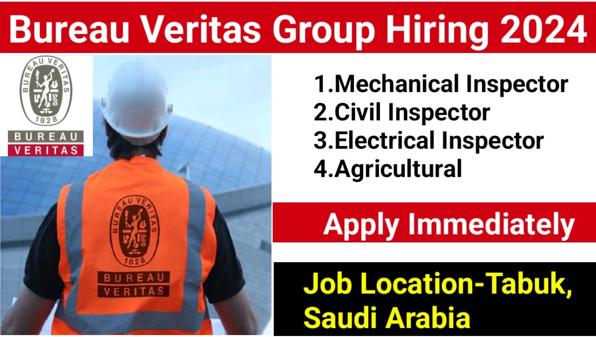 Bureau Veritas Group Recruitment 2024