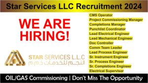 Star Services LLC Recruitment 2024