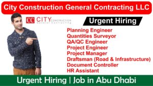 City Construction General Contracting LLC Hiring 2024