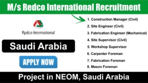 M/s Redco International Recruitment 2024