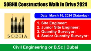SOBHA Constructions Walk In Drive 2024