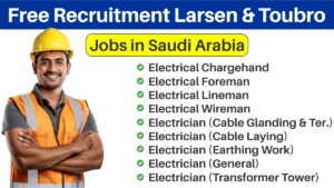 Free Recruitment Larsen & Toubro in Saudi Arabia