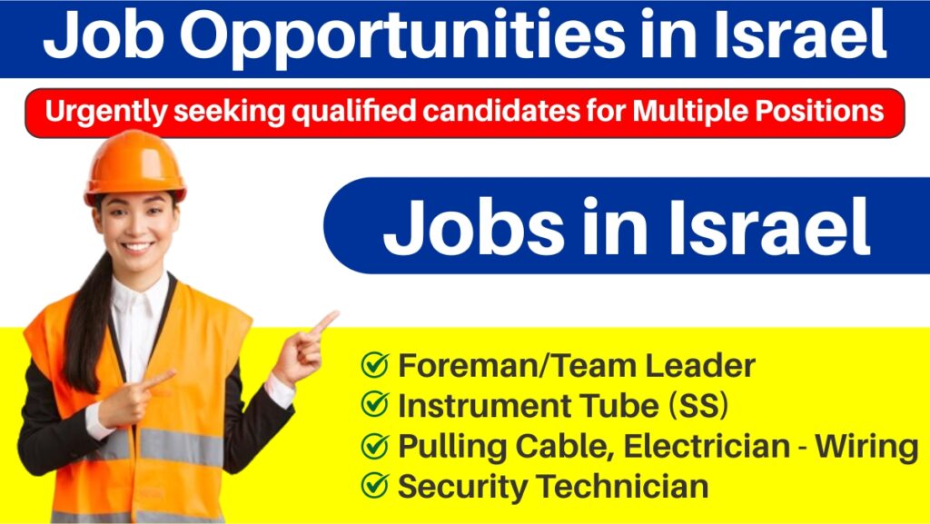 Job Opportunities in Israel
