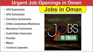 Urgent Job Openings in Oman