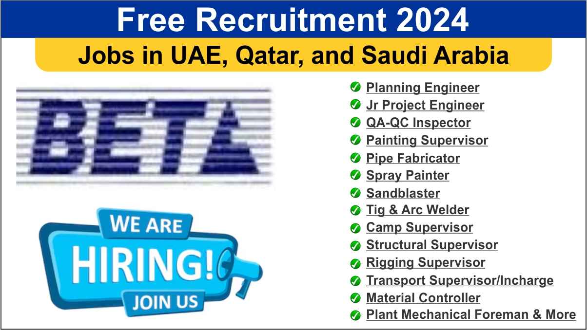 Free Recruitment 2024