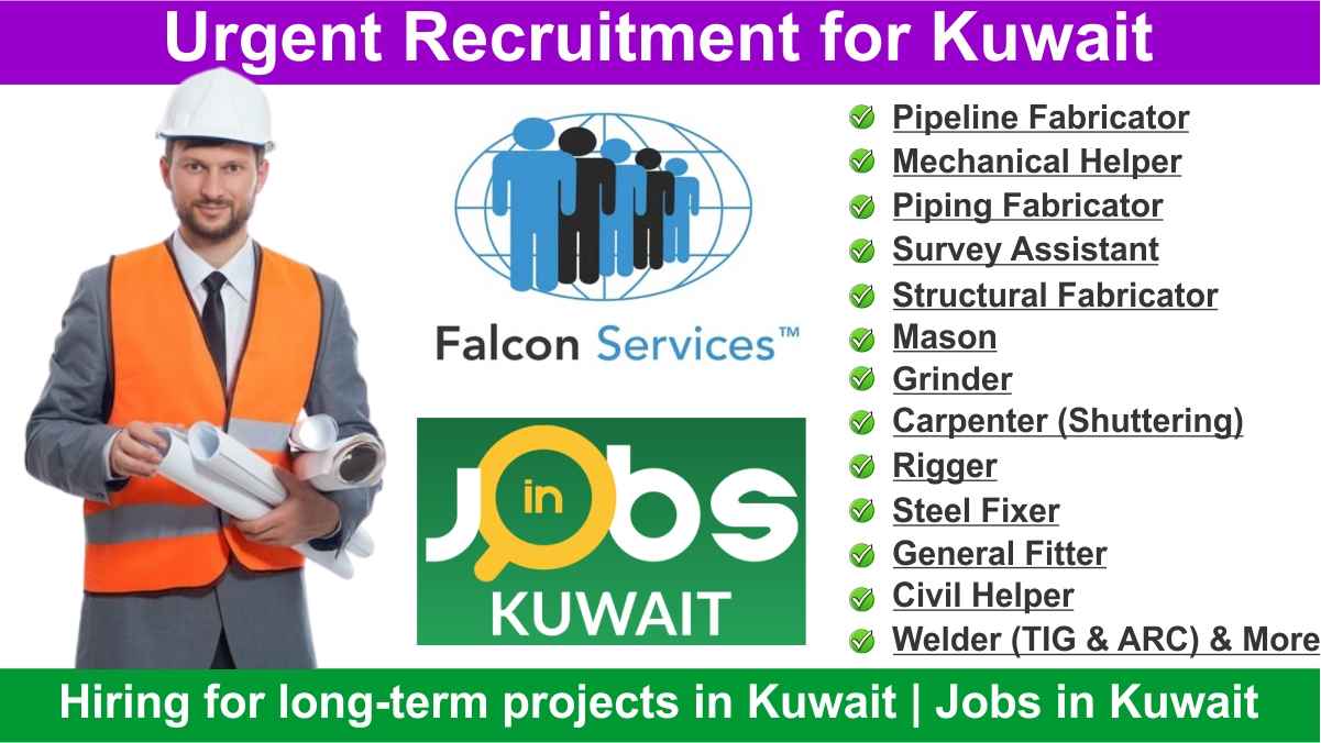 Urgent Recruitment for Kuwait