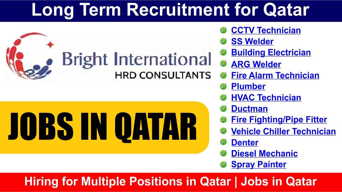 Long Term Recruitment for Qatar