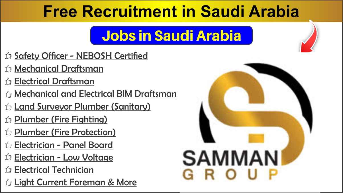 Free Recruitment in Saudi Arabia