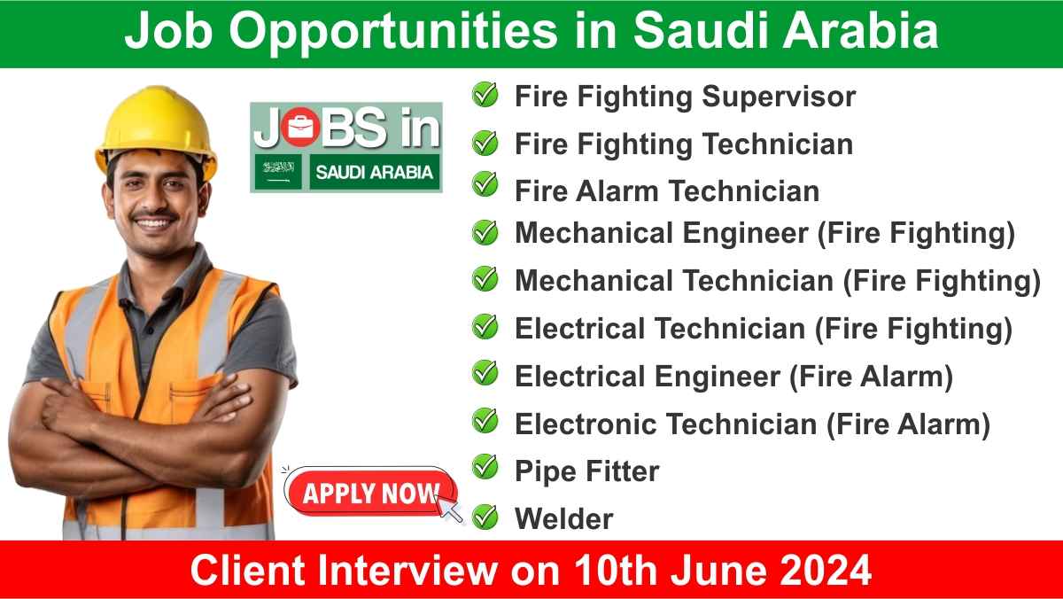 Job Opportunities in Saudi Arabia