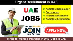 Urgent Recruitment in UAE