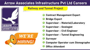 Arrow Associates Infrastructure Pvt Ltd Latest Recruitment 2024 | Civil Supervisor Jobs 2024