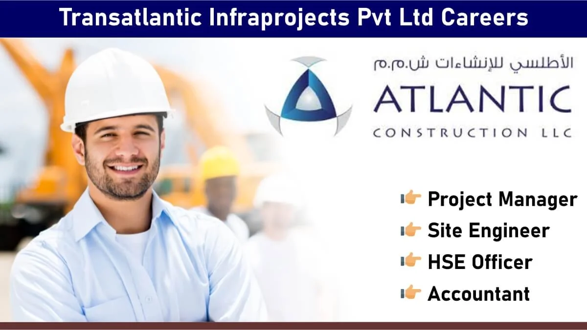 Transatlantic Infraprojects Pvt Ltd Urgent Hiring 2024 | Freshers Site Engineer Jobs 2024