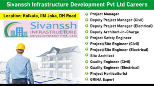 Sivanssh Infrastructure Development Pvt Ltd Vacancy