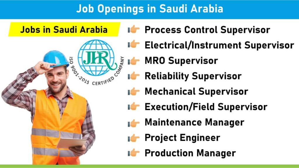 Job Openings in Saudi Arabia