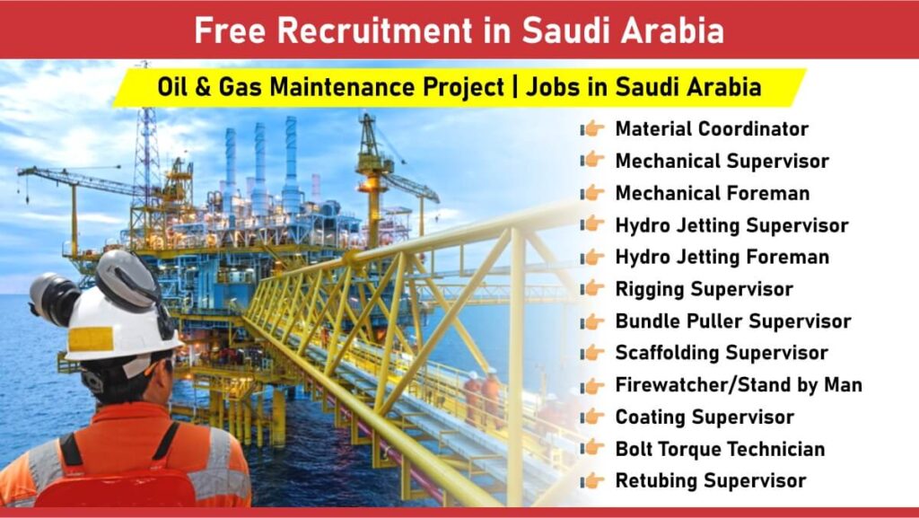 Free Recruitment in Saudi Arabia