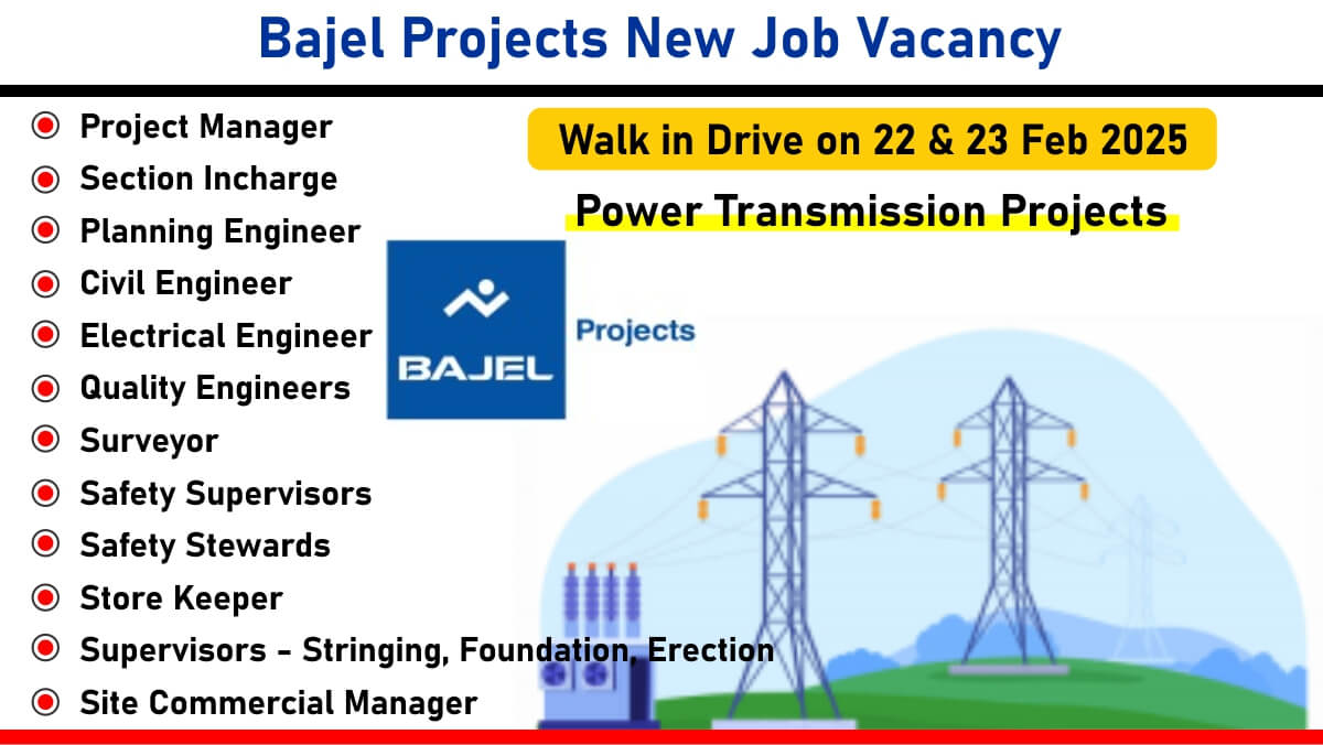 Bajaj Group Mega Walk-In Interview 2025 | Date: 22nd February 2025 And 23rd February 2025