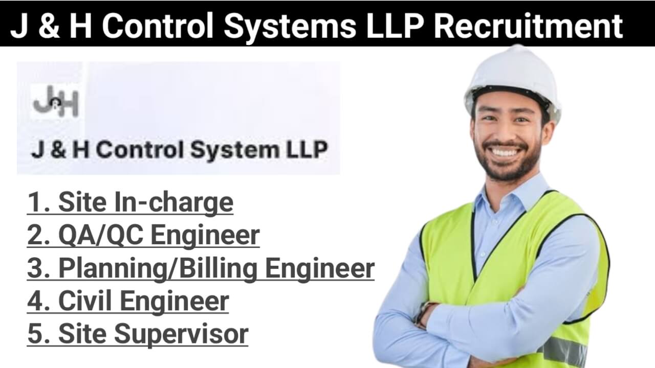 J & H Control Systems: Exciting Opportunities for Civil Professionals at Reliance Solar, Jamnagar