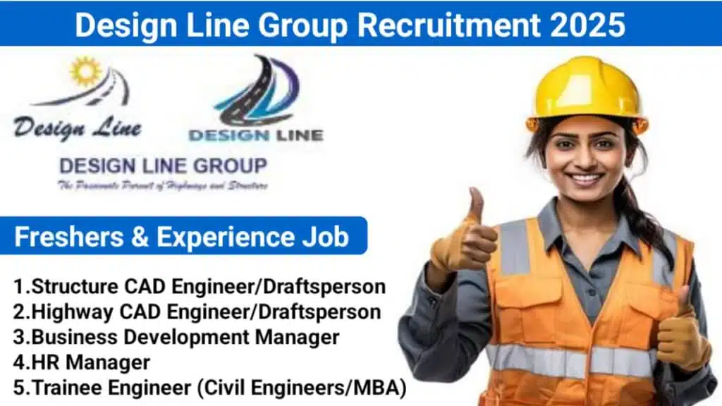 Design Line Group Hiring – CAD Engineers, Business Development Manager, HR Manager, Trainee Engineers | Hisar & Gurugram, Haryana