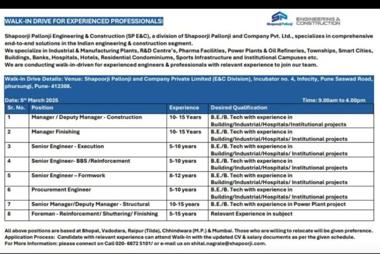 Shapoorji Pallonji Engineering & Construction