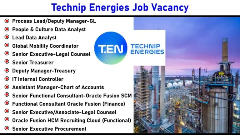 Technip Energies Latest New Vacancy 2025 | Location: Noida Shared Service Center