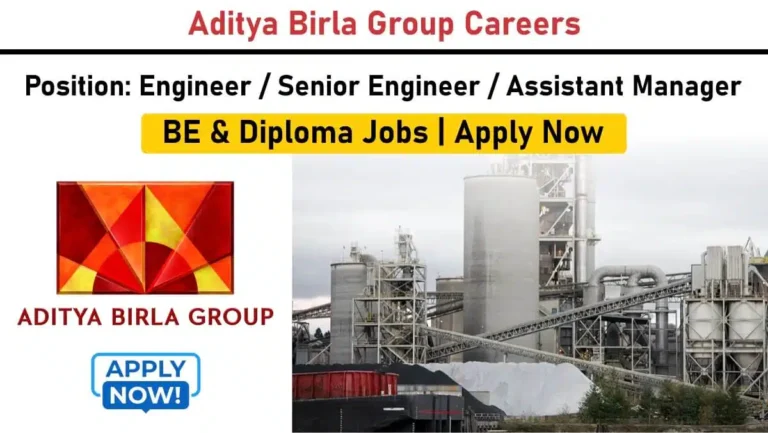 Aditya Birla Group Hiring – Engineer/Senior Engineer/Assistant Manager - Electrical | Dhar Cement Works, Manawar