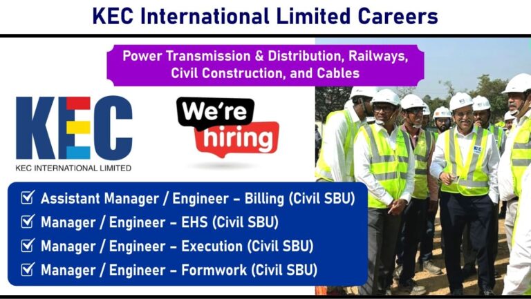 KEC International Limited Careers