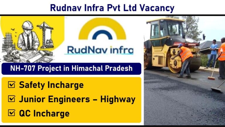 Rudnav Infra Pvt Ltd Vacancy