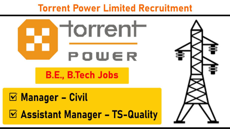 Torrent Power Limited Recruitment