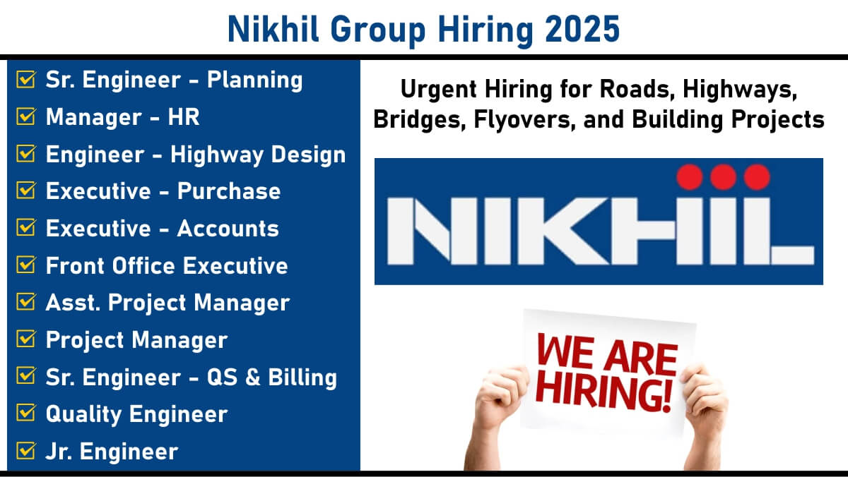 Nikhil Group Hiring 2025