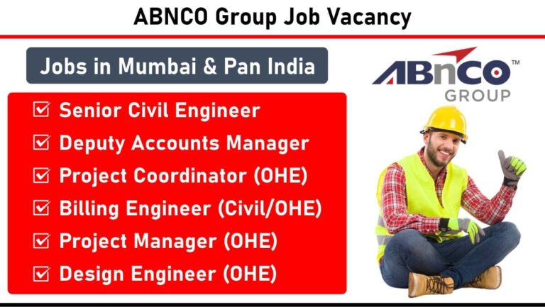 ABNCO Group Hiring 2025