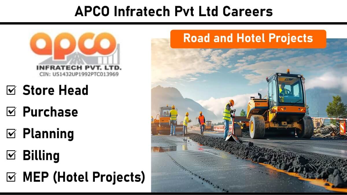 APCO Infratech Pvt Ltd Vacancy