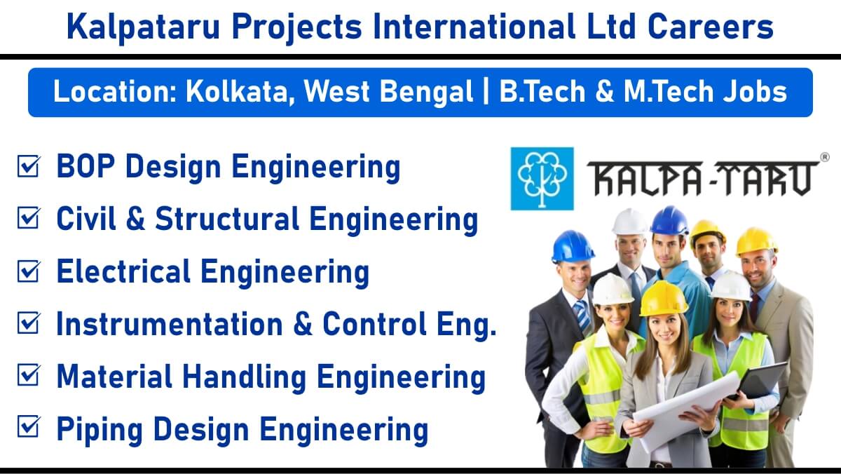 Kalpataru Projects International Ltd Vacancy