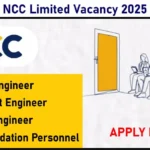 NCC Limited Recruitment May 2025: Engineer & Technical for Smart Meter Projects in Bihar