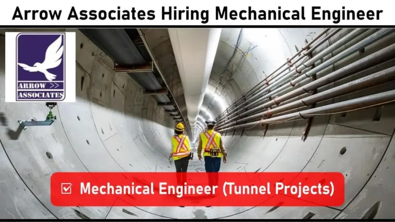 Arrow Associates Recruitment 2025 | Mechanical Engineer Jobs Near Me