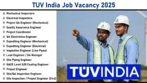TUV India Urgent Hiring 2025 | Last Apply Date: 30th May 2025