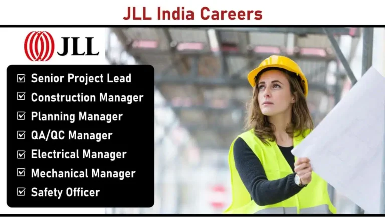 JLL India Hiring 2025: Construction Jobs In Bihar