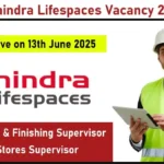 Mahindra Lifespaces Walk-In Interview 2025 | Walk in Drive on 13th June 2025
