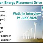 Suzlon Energy Placement Walk-In Interview 2025 | Date: 19th June 2025 (Thursday)
