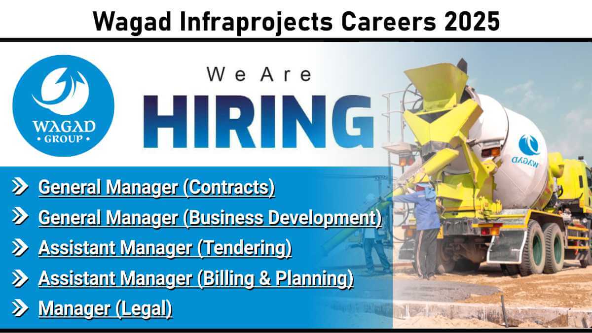 Wagad Infraprojects Hiring July 2025 | For B.E./B.Tech/M.Tech (Civil)