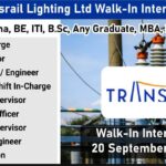 Transrail Lighting Ltd Walk-In Interview September 2025 | For Fabrication, Quality, Maintenance Jobs