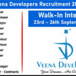 Veena Developers Walk-In Interview 2025