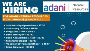 Careers at Adani Natural Resources | Site Safety, Survey, Geology & Mining Roles