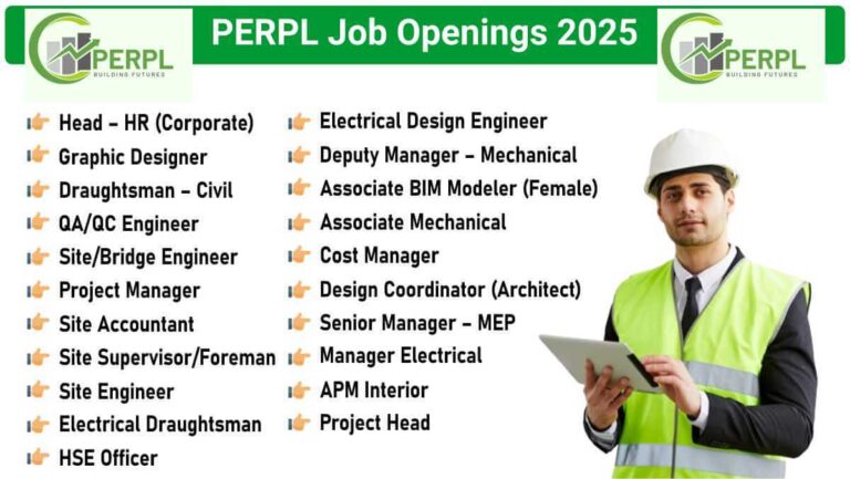 Perfect Engineers & Resources Pvt Ltd Recruitment 2025 | For Civil, Electrical & Mechanical Engineer